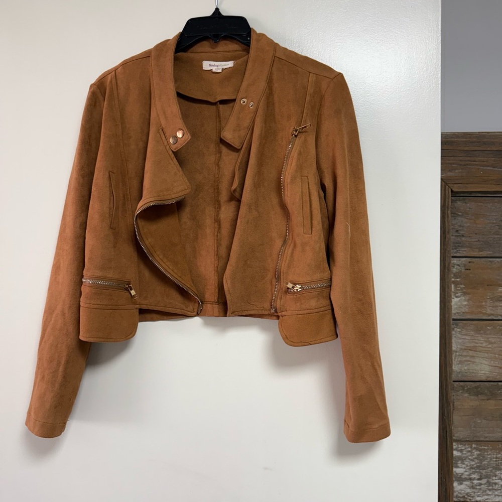 Newbury Kustom Camel Brown Jacket